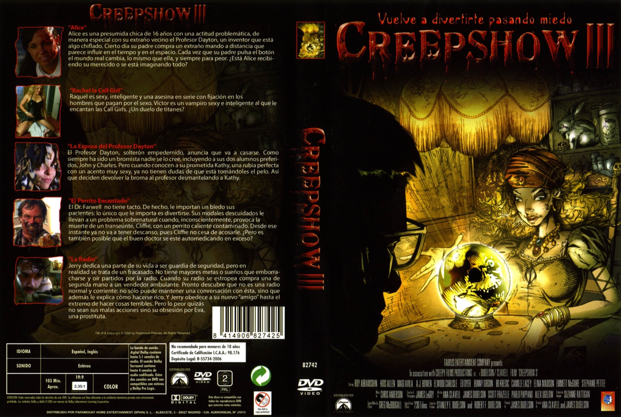  فیلم سینمایی Creepshow 3 به کارگردانی Ana Clavell و James Glenn Dudelson