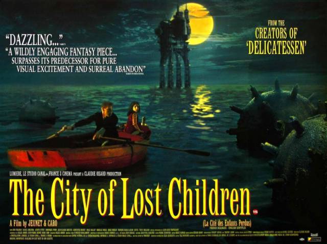 پوستر فیلم سینمایی شهر بچه های گمشده به کارگردانی Jean-Pierre Jeunet و Marc Caro