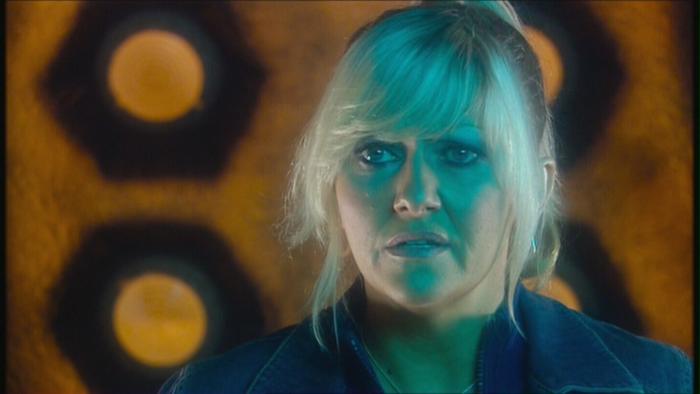 Camille Coduri در صحنه سریال تلویزیونی Doctor Who