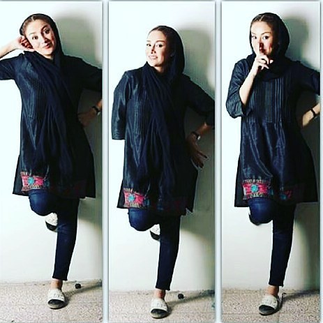 تصویری شخصی از بهاره افشاری، بازیگر و تهیه کننده سینما و تلویزیون