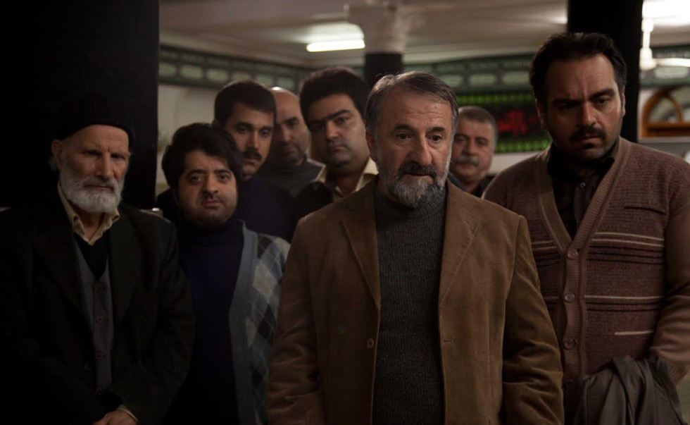مهران رجبی در صحنه فیلم سینمایی ناردون به همراه شهرام قائدی