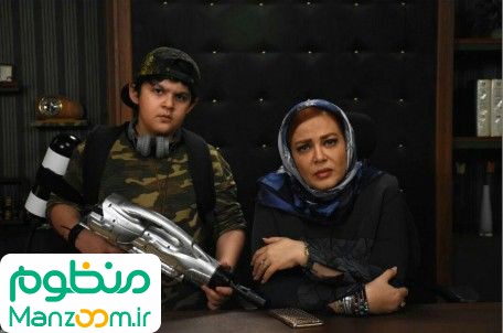 بهاره رهنما در صحنه فیلم سینمایی پاستاریونی به همراه سامیار محمدی