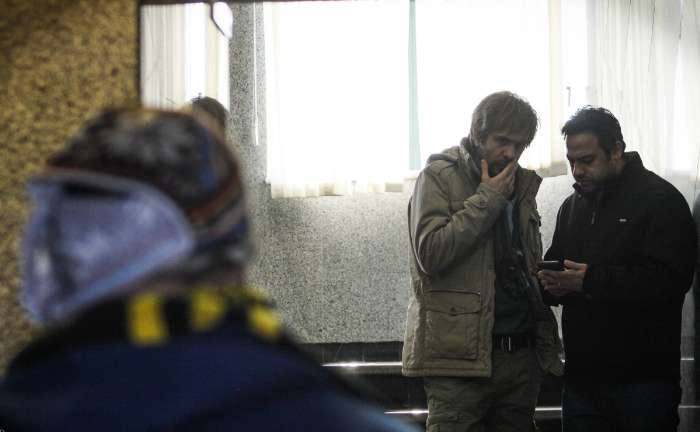 پشت صحنه سریال تلویزیونی بیمار استاندارد به کارگردانی سعید آقاخانی