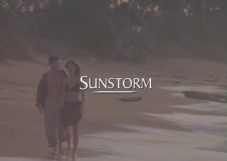 William Haze در صحنه فیلم سینمایی Sunstorm