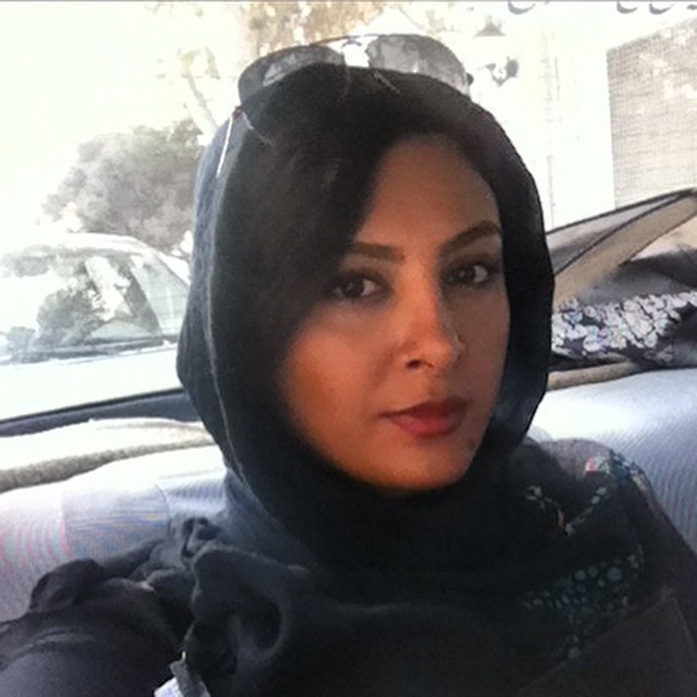 تصویری شخصی از حدیثه تهرانی، بازیگر سینما و تلویزیون