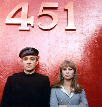  فیلم سینمایی Fahrenheit 451 با حضور جولی کریستی و Oskar Werner