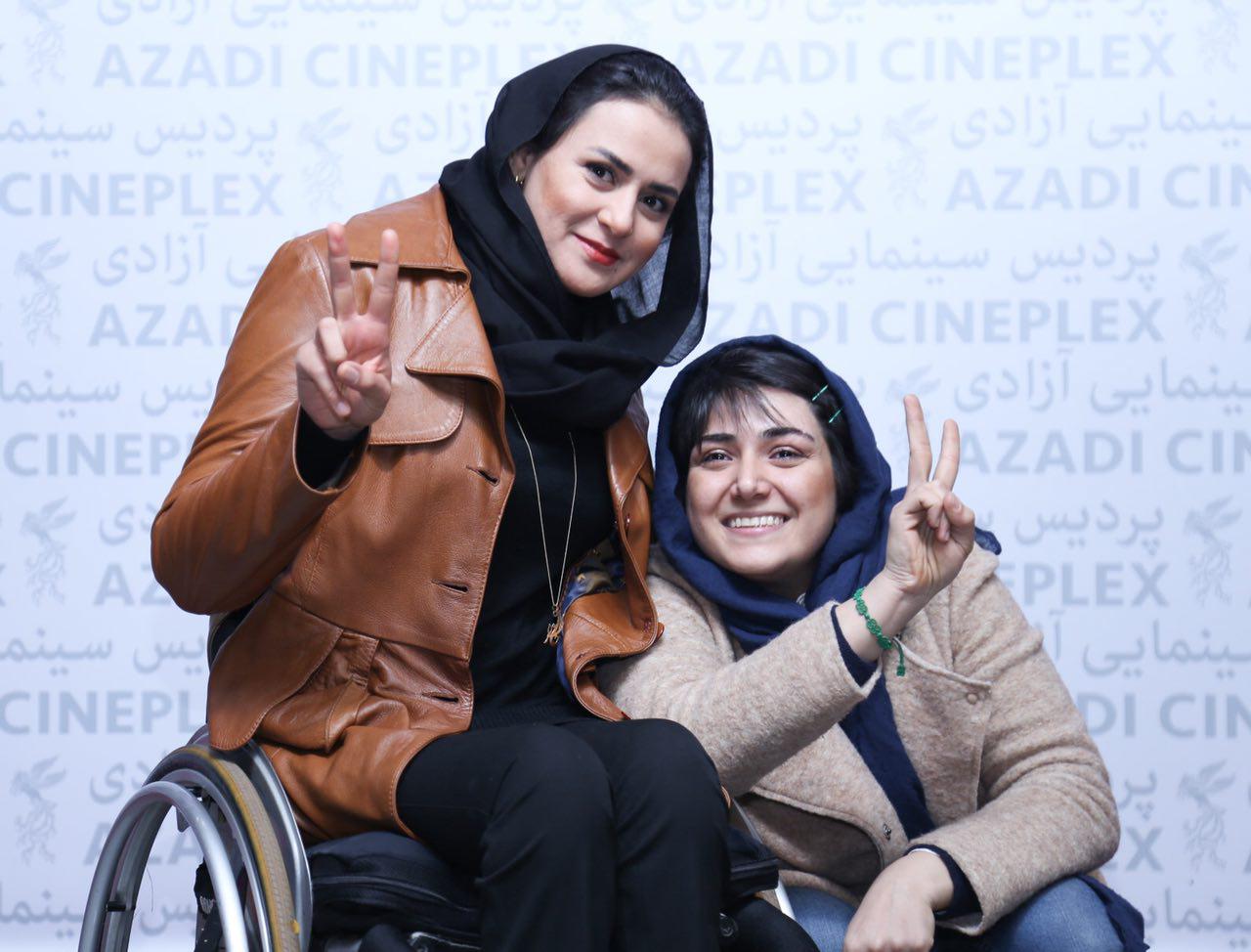 اکران افتتاحیه فیلم سینمایی عرق سرد با حضور باران کوثری