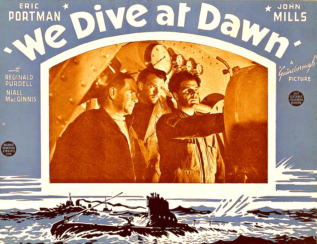  فیلم سینمایی We Dive at Dawn به کارگردانی Anthony Asquith