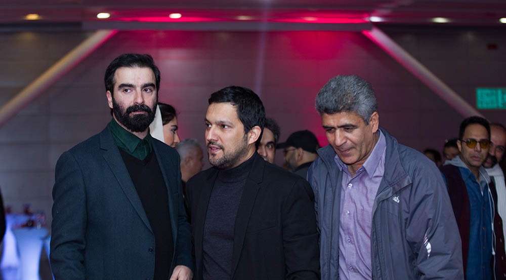 محسن قرایی در صحنه فیلم سینمایی سد معبر به همراه حامد بهداد