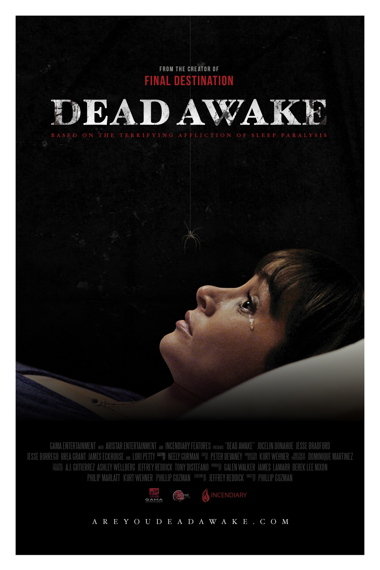 Jocelin Donahue در صحنه فیلم سینمایی Dead Awake
