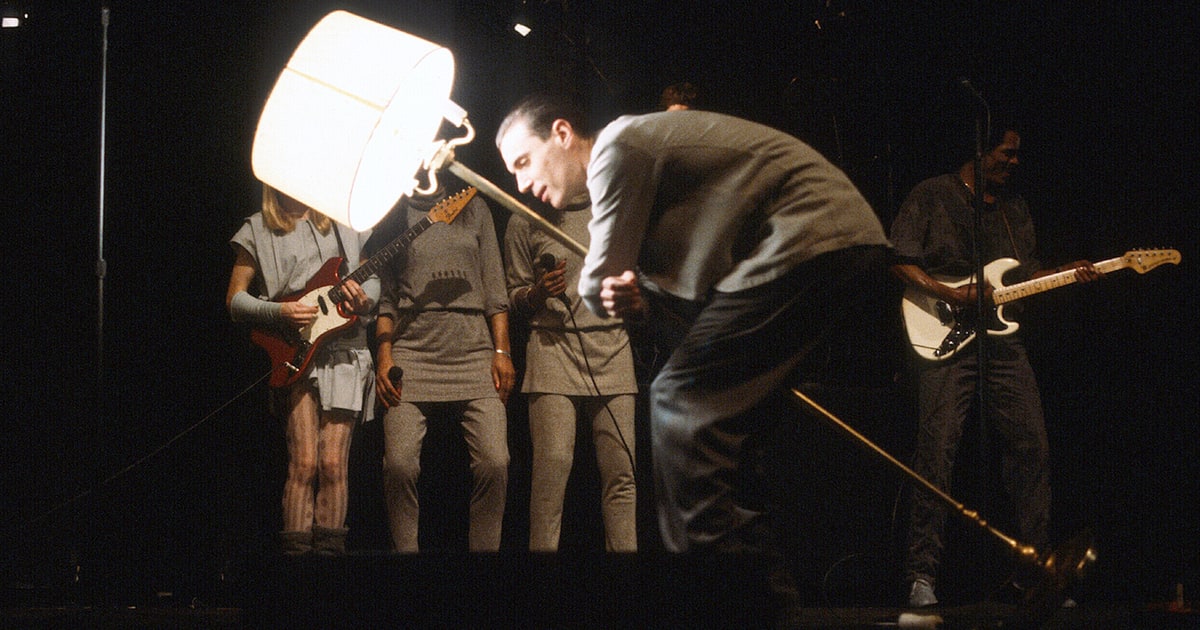  فیلم سینمایی Stop Making Sense با حضور David Byrne