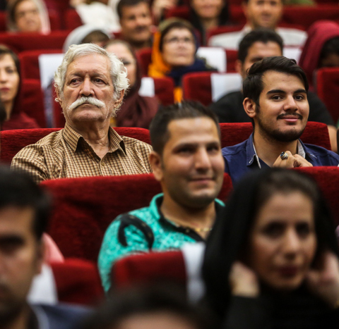 اکران افتتاحیه فیلم سینمایی حریر به کارگردانی فریال بهزاد