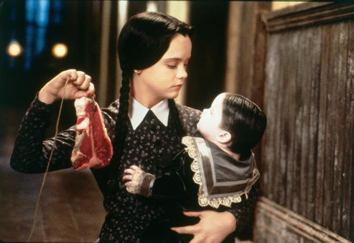 کریستینا ریچی در صحنه فیلم سینمایی Addams Family Values