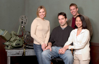 Laura Lau در صحنه فیلم سینمایی Open Water به همراه Daniel Travis، Chris Kentis و Blanchard Ryan