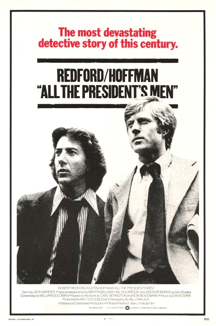  فیلم سینمایی تمام مردان رئیس جمهور با حضور داستین هافمن و رابرت ردفورد