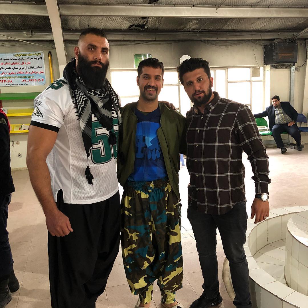 پشت صحنه فیلم سینمایی سرکوفت به کارگردانی کریم رجبی