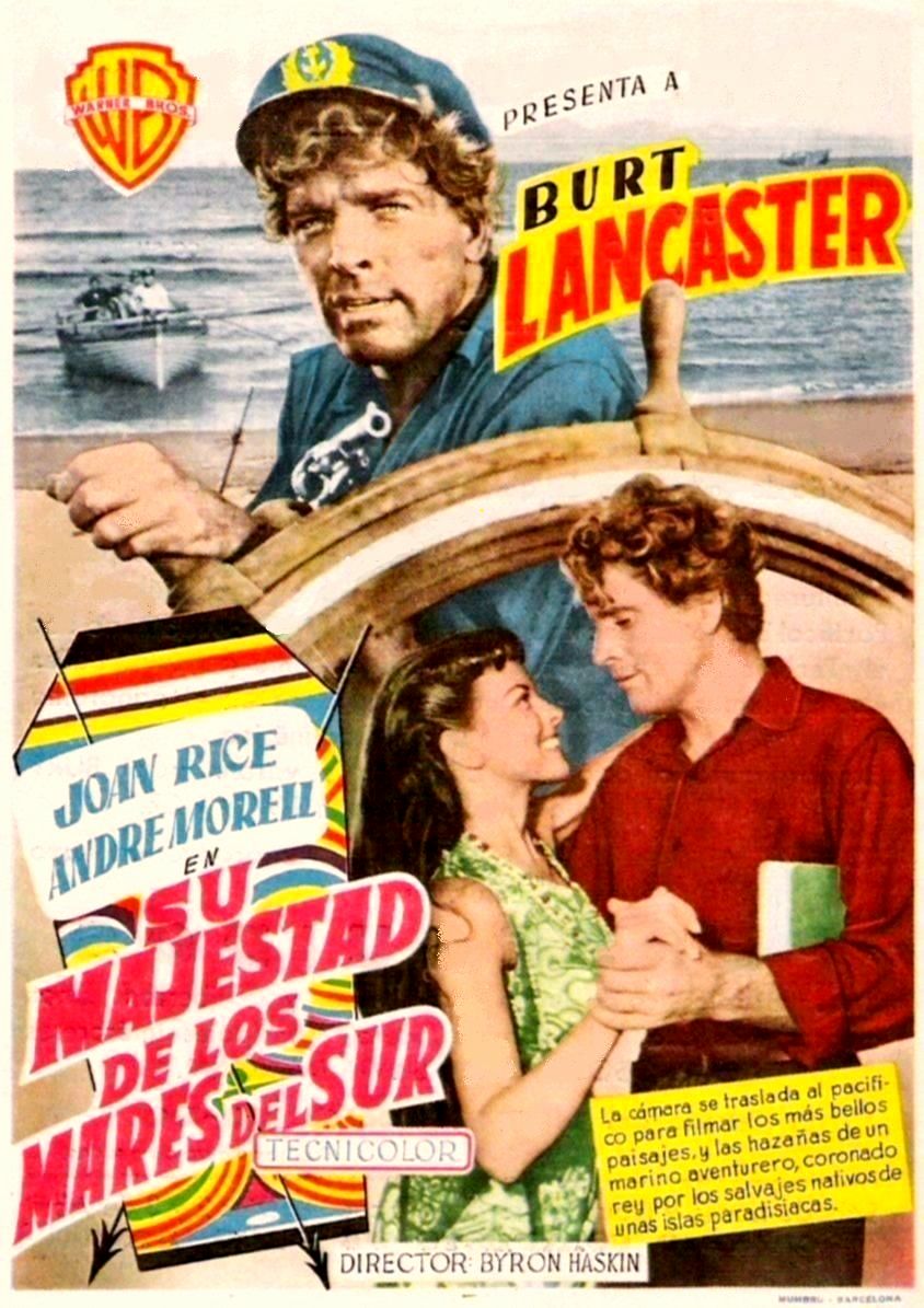  فیلم سینمایی His Majesty O'Keefe به کارگردانی Byron Haskin و Burt Lancaster