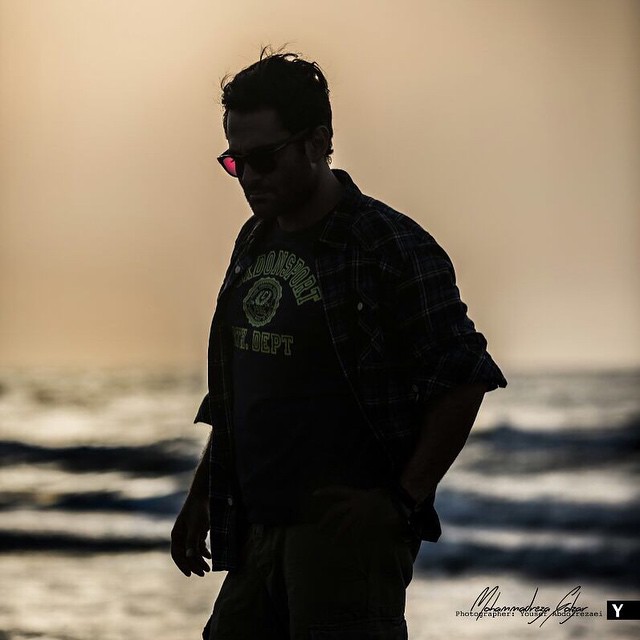 تصویری شخصی از محمدرضا گلزار، بازیگر و مجری سینما و تلویزیون