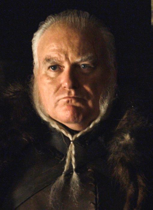 Ron Donachie در صحنه سریال تلویزیونی بازی تاج و تخت