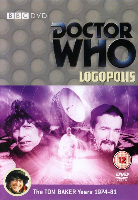 Tom Baker در صحنه سریال تلویزیونی دکتر هو به همراه Anthony Ainley