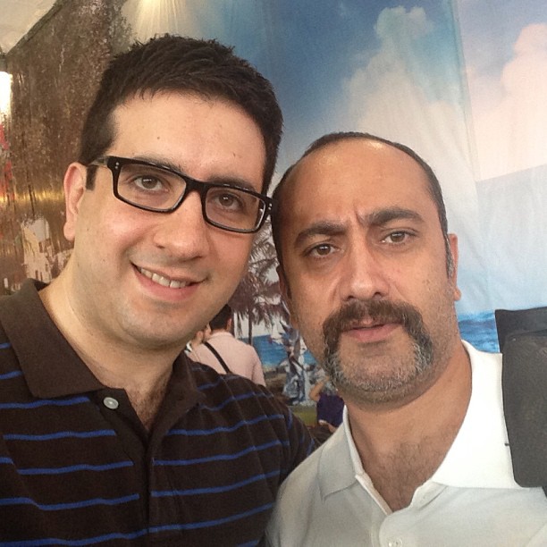 تصویری شخصی از عارف لرستانی، بازیگر و کارگردان سینما و تلویزیون