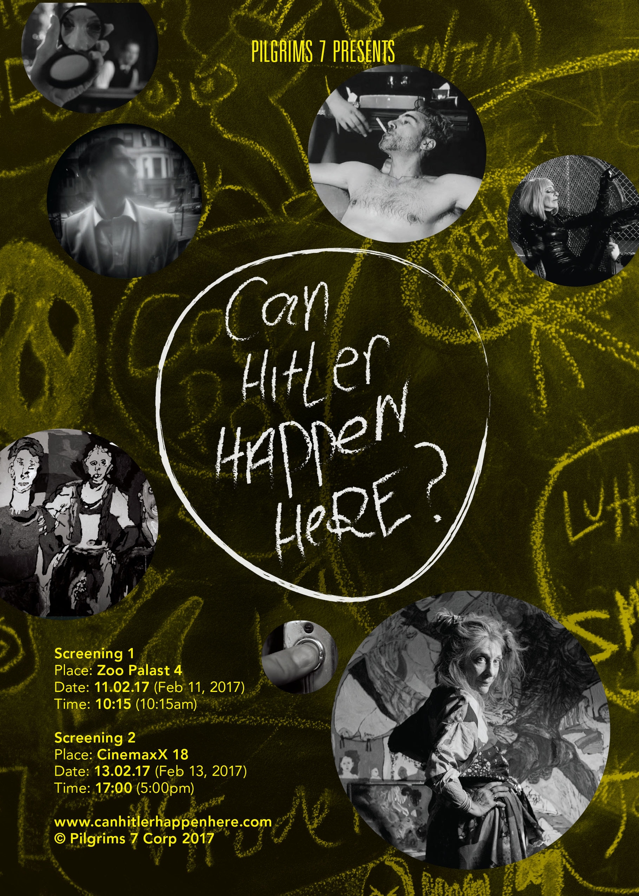  فیلم سینمایی Can Hitler Happen Here? با حضور AJ Cedeno، Laura Esterman و Mark McCullough Thomas