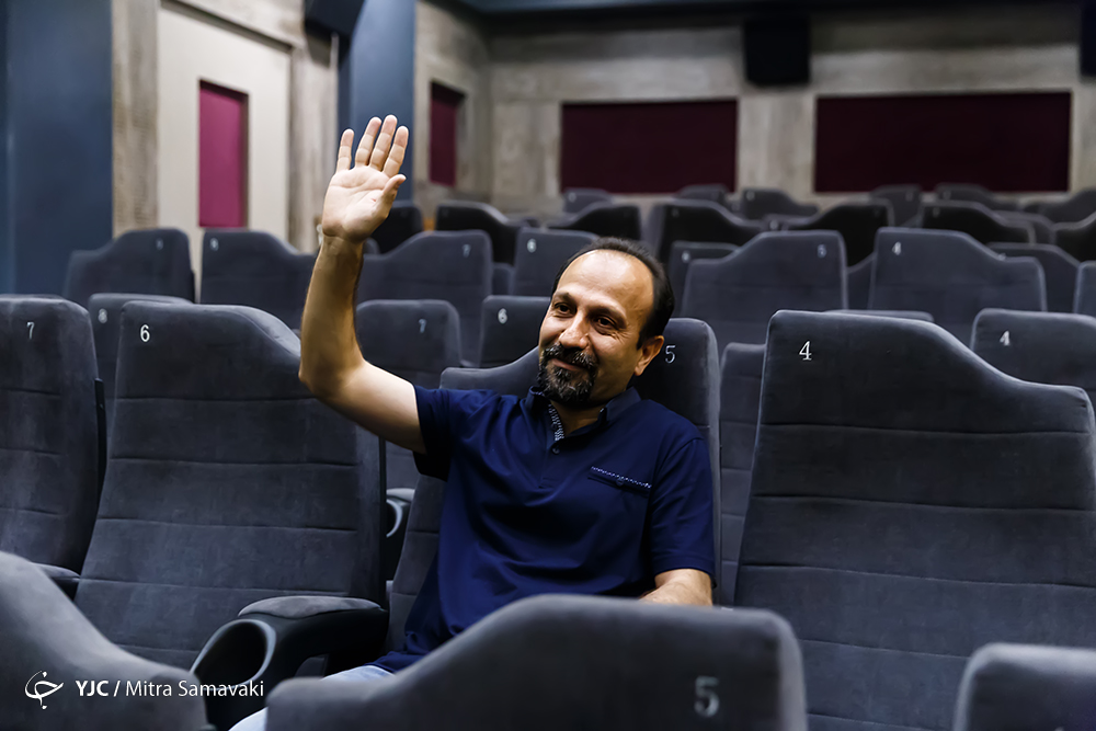 اصغر فرهادی در نشست خبری فیلم سینمایی فروشنده