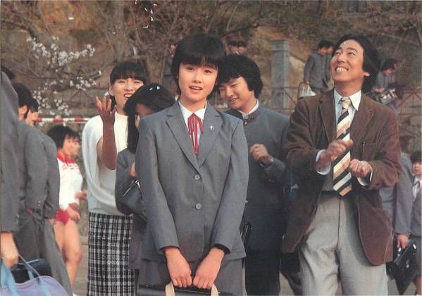 Ittoku Kishibe در صحنه فیلم سینمایی The Little Girl Who Conquered Time به همراه Toshie Negishi و Tomoyo Harada