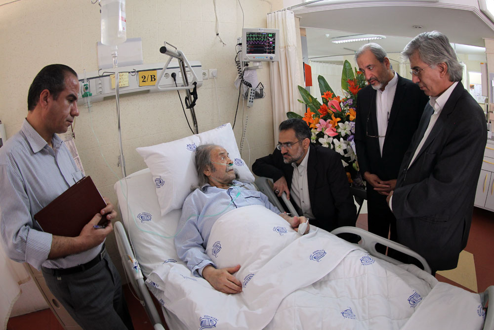 تصویری شخصی از محمدعلی کشاورز، بازیگر و کارگردان سینما و تلویزیون