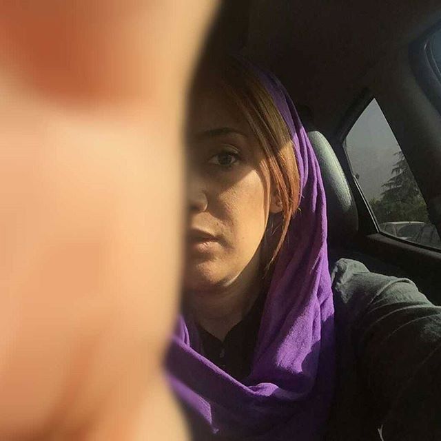 تصویری شخصی از بهاره افشاری، بازیگر و تهیه کننده سینما و تلویزیون