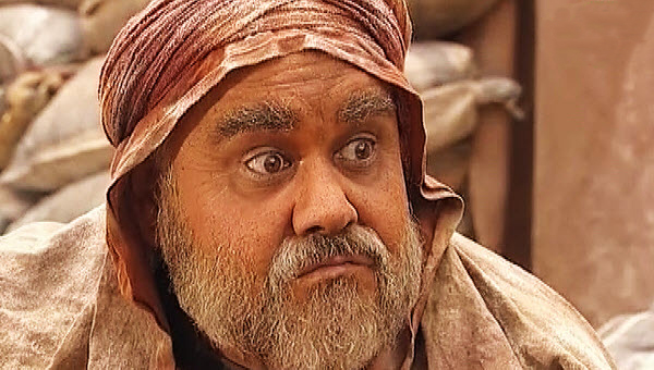اکبر عبدی در صحنه سریال تلویزیونی معصومیت از دست رفته