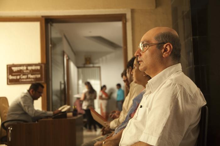 Vinay Pathak در صحنه فیلم سینمایی Gour Hari Dastaan: The Freedom File