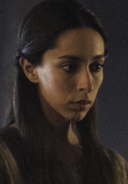 Oona Chaplin در صحنه سریال تلویزیونی بازی تاج و تخت