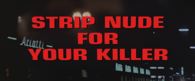  فیلم سینمایی Strip Nude for Your Killer به کارگردانی Andrea Bianchi