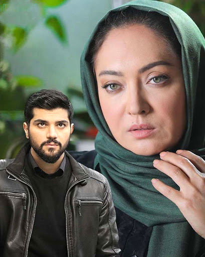 نیکی کریمی در صحنه سریال شبکه نمایش خانگی آقازاده به همراه سینا مهراد