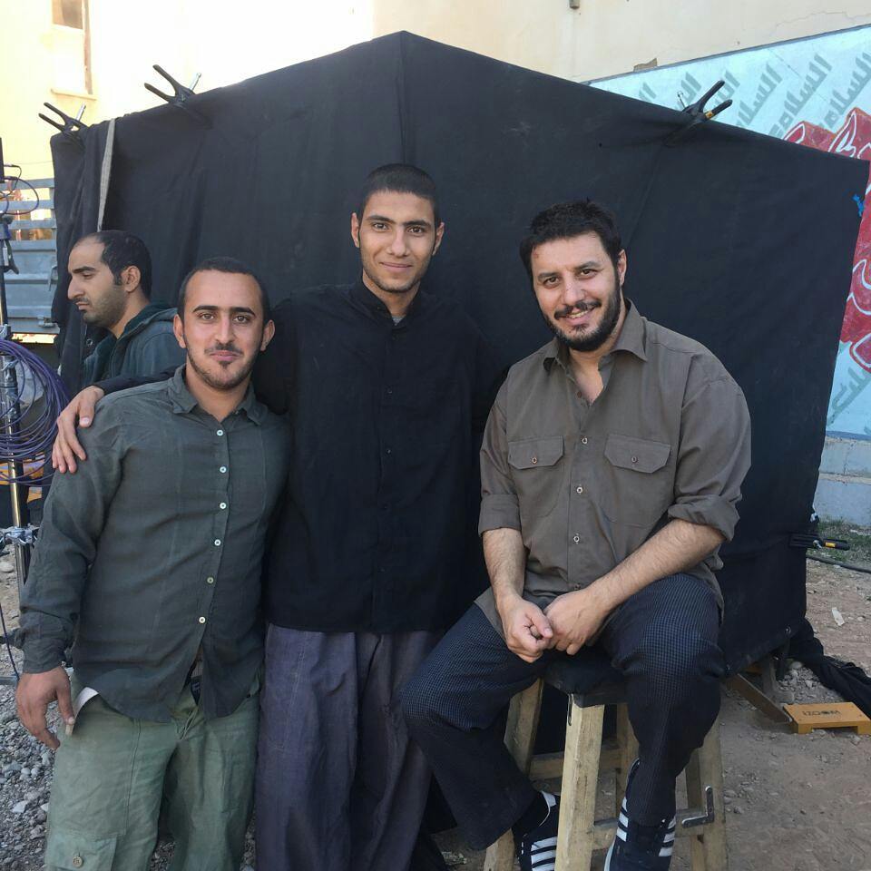 جواد عزتی در پشت صحنه فیلم سینمایی تنگه ابوقریب