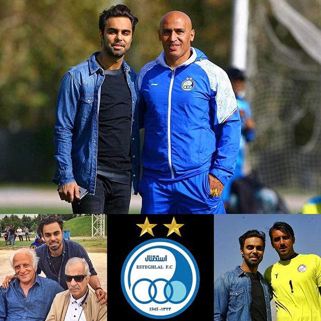 تصویری شخصی از مهدی ماهانی، بازیگر سینما و تلویزیون