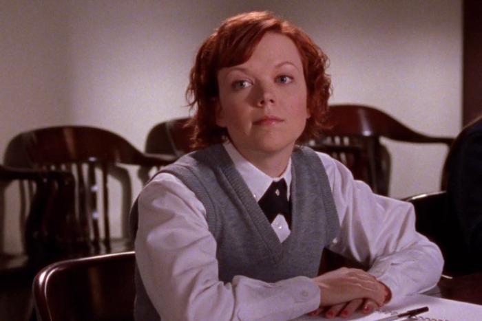 Emily Bergl در صحنه سریال تلویزیونی Gilmore Girls