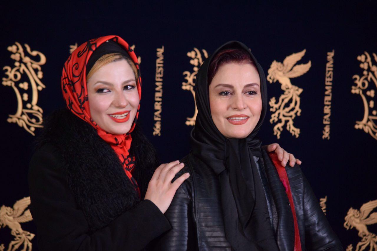 مریلا زارعی در جشنواره فیلم سینمایی سوءتفاهم به همراه ملیکا زارعی