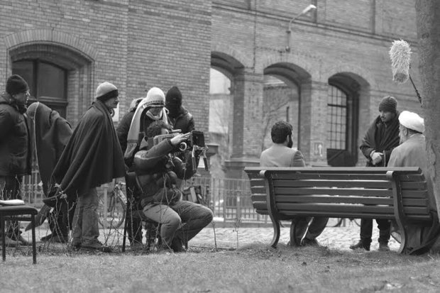 پشت صحنه فیلم سینمایی پارادایس به کارگردانی علی عطشانی