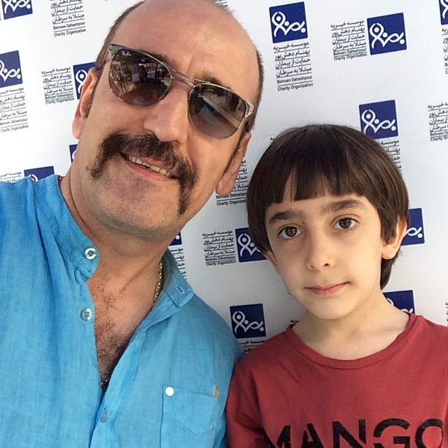 تصویری شخصی از صالح میرزا آقایی، بازیگر سینما و تلویزیون