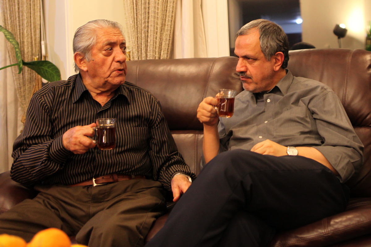 تصویری شخصی از عزت‌الله انتظامی، بازیگر و نویسنده سینما و تلویزیون