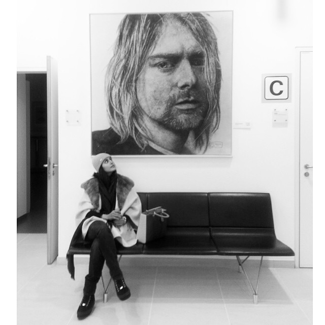 تصویری شخصی از الناز شاکردوست، بازیگر و طراح لباس سینما و تلویزیون