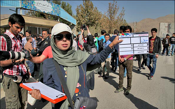 پشت صحنه سریال تلویزیونی معراجی‌ها به کارگردانی مسعود ده‌نمکی