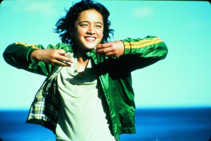 کیشا کاستل-هیوز در صحنه فیلم سینمایی Whale Rider