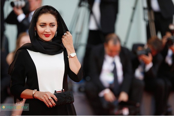 نیکی کریمی در تست گريم فیلم سینمایی چهارشنبه 19 اردیبهشت