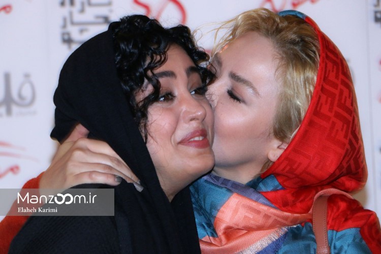 هنگامه حمیدزاده در اکران افتتاحیه فیلم سینمایی متولد 65