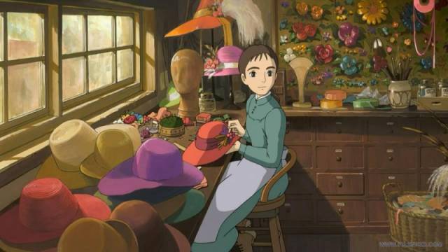 فیلم سینمایی قلعه متحرک هاول به کارگردانی Hayao Miyazaki