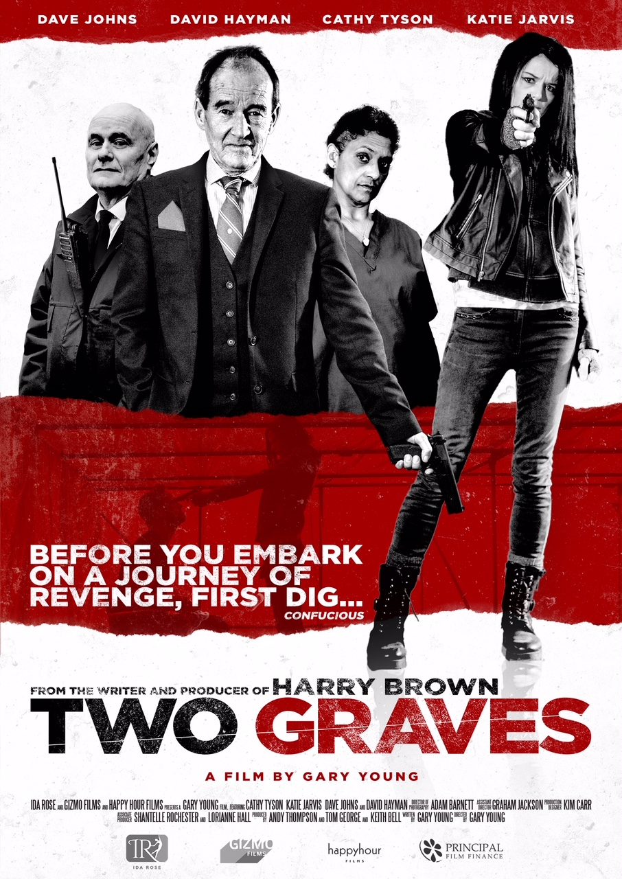 David Hayman در صحنه فیلم سینمایی Two Graves به همراه Dave Johns، Katie Jarvis و Cathy Tyson