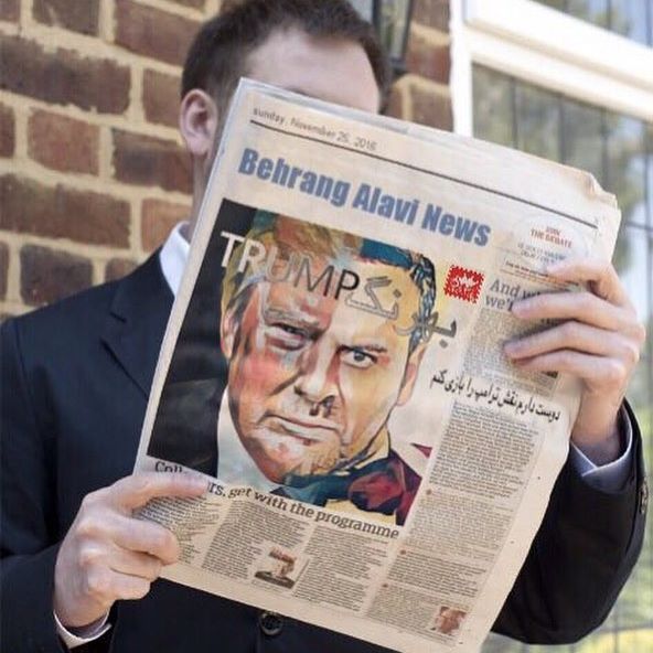 تصویری شخصی از بهرنگ علوی، بازیگر سینما و تلویزیون